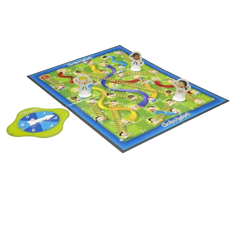 Chutes and ladders board game